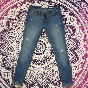 Hollister light washed denim